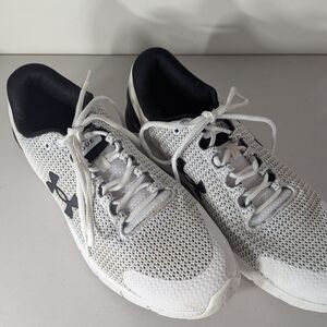 Under Armour White and Black Sneakers